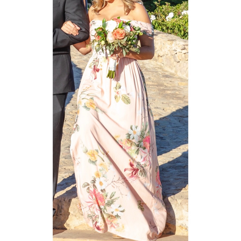 Pretty Plum Sugar Bridesmaid Dress